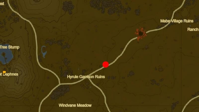 Bring Peace to Hyrule Field in Zelda Tears Map Location