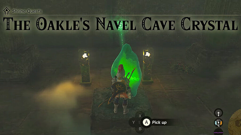 The Oakles Navel Cave Crystal completion