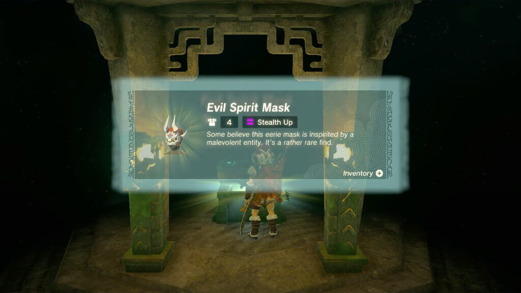Where To Find the Evil Spirit Mask in Zelda Tears of the Kingdom