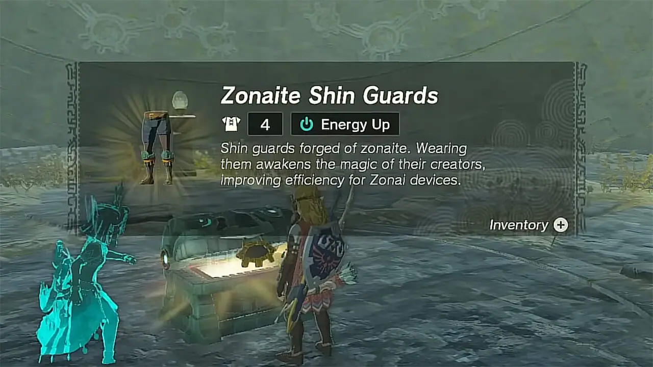 Zonaite Shin Guards - The Legend of Zelda: Tears of the Kingdom