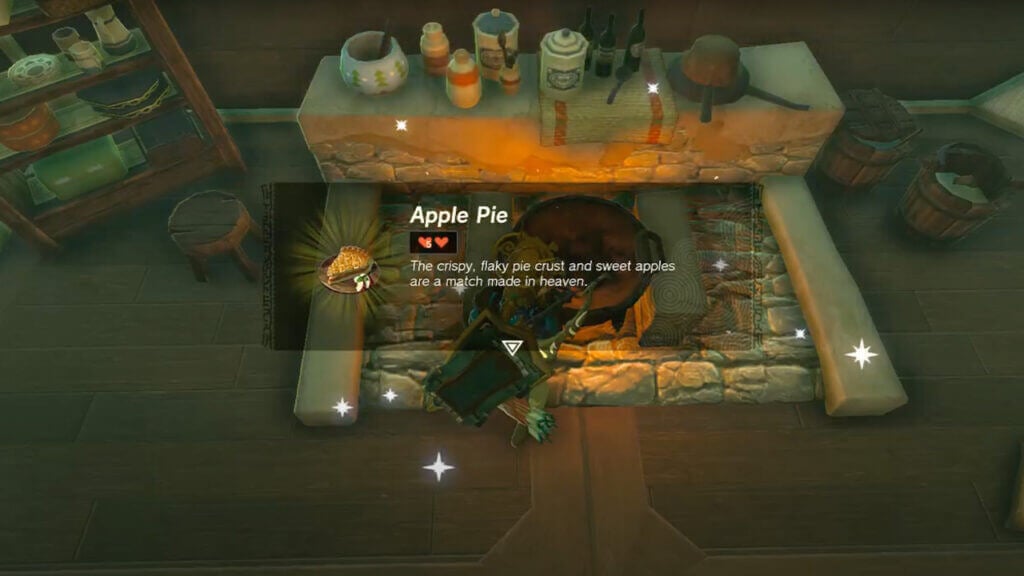 Link cooks Apple Pie Recipe