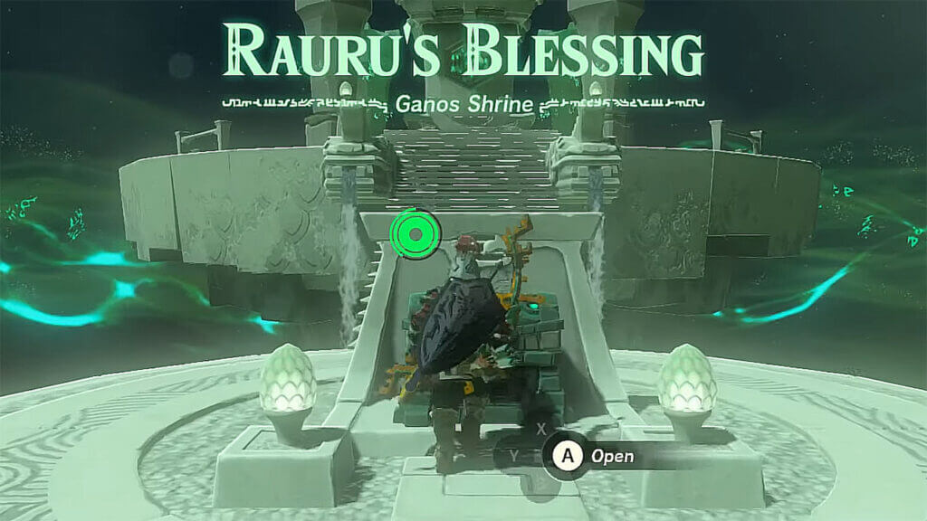 How To Unlock Ganos Shrine blessing