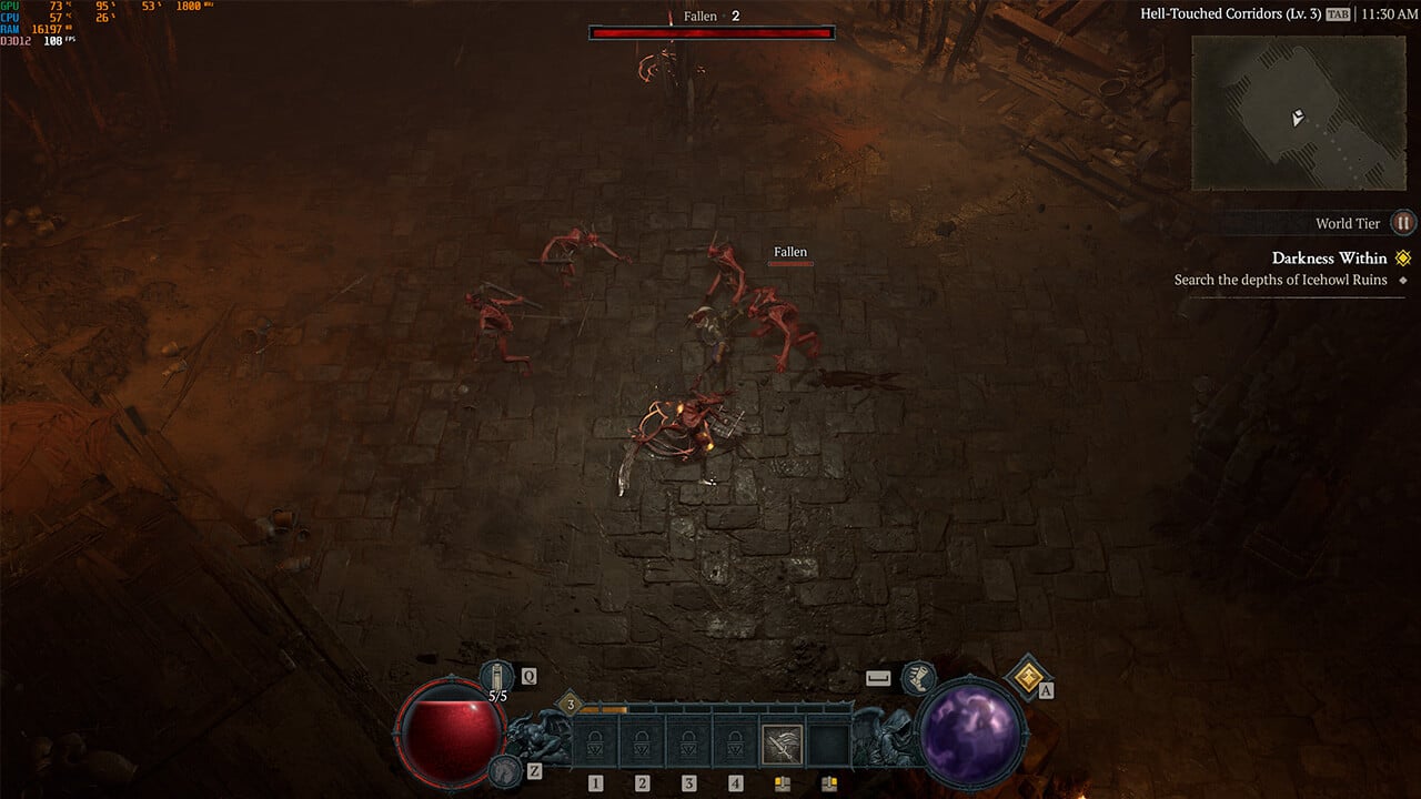 Icehowl Ruins Dungeon in Diablo 4
