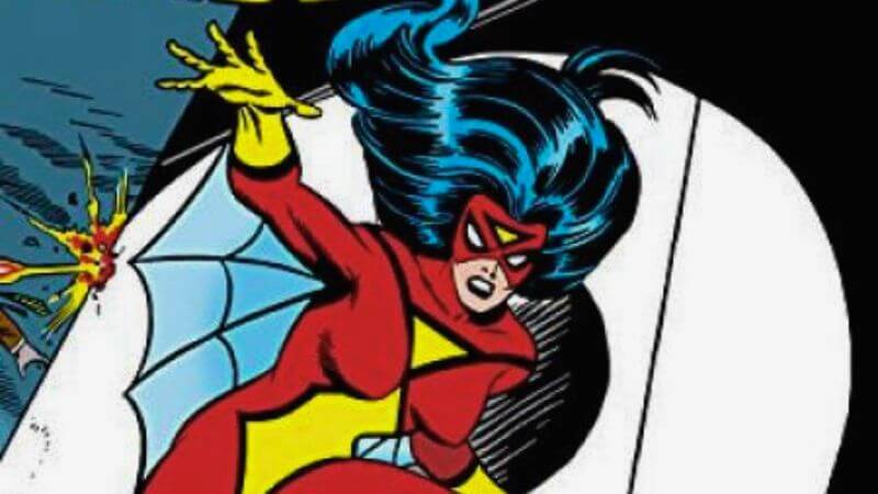 Spider Woman in SpiderMan: Across the Spider-Verse