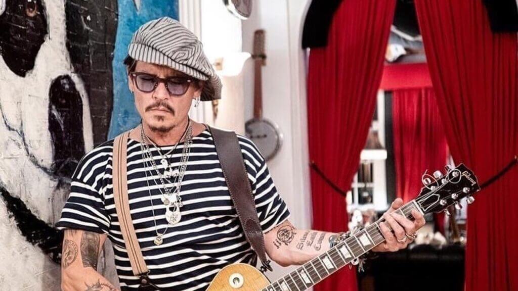 Johnny Depp guitar
