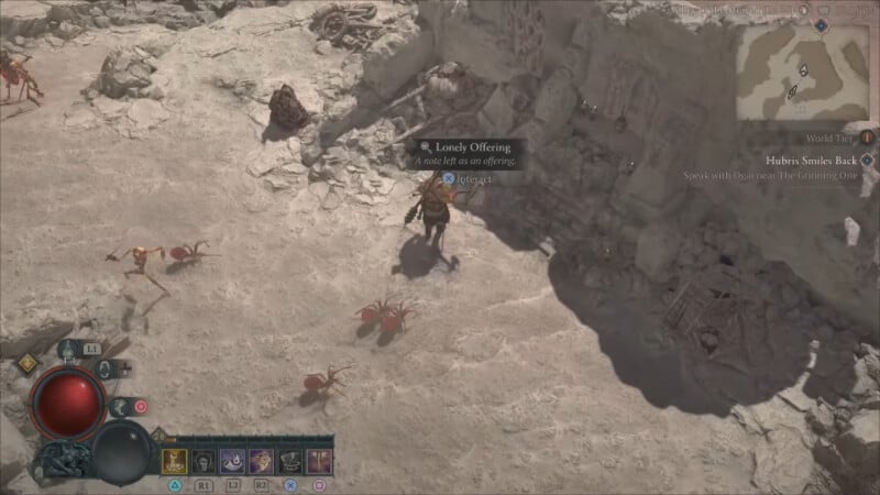 Lonely Offering in Diablo 4