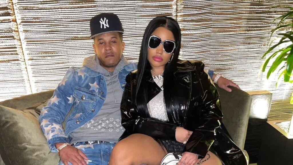 Nicki Minaj and her husband Kenneth Petty