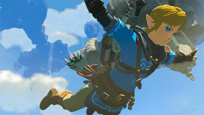 Launching Link into the sky is just one of many of Tears of the Kingdom's glitches.