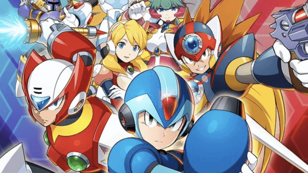 Mega Man X DiVE Capcom Official Title Artwork