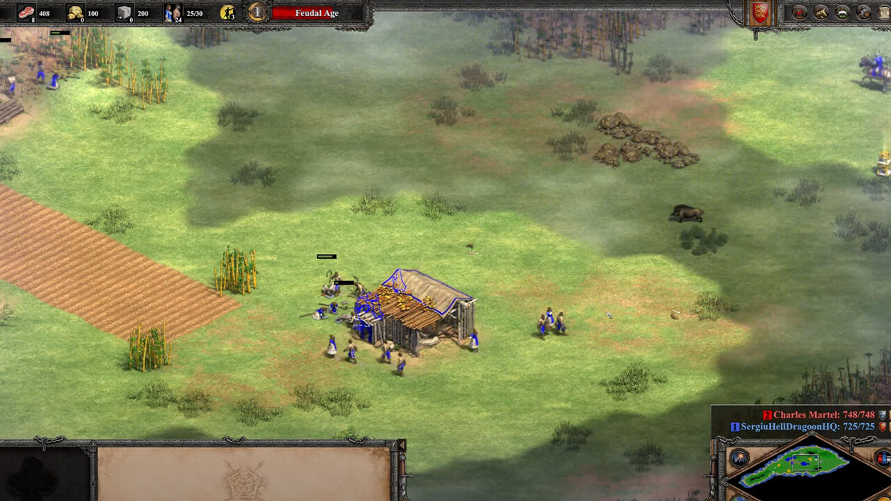 age of empires 2 battle