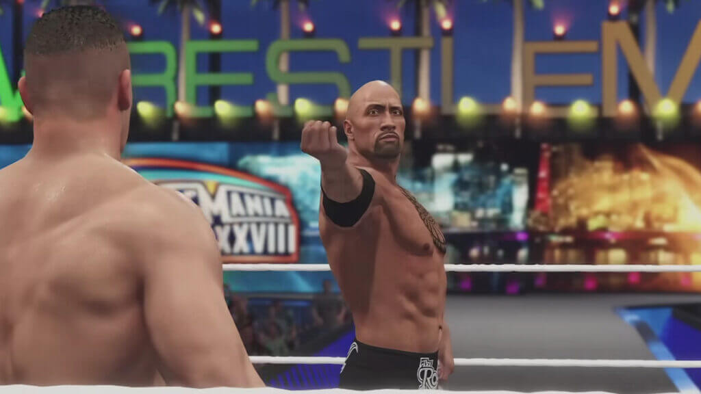 WWE 2K23 - The Rock and John Cena