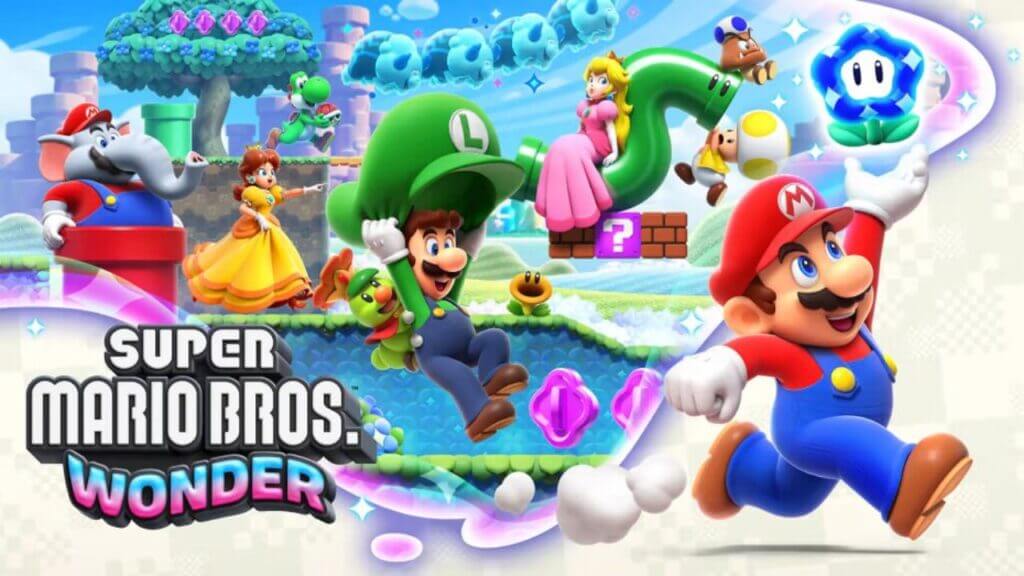 Super Mario Bros. Wonder poster art