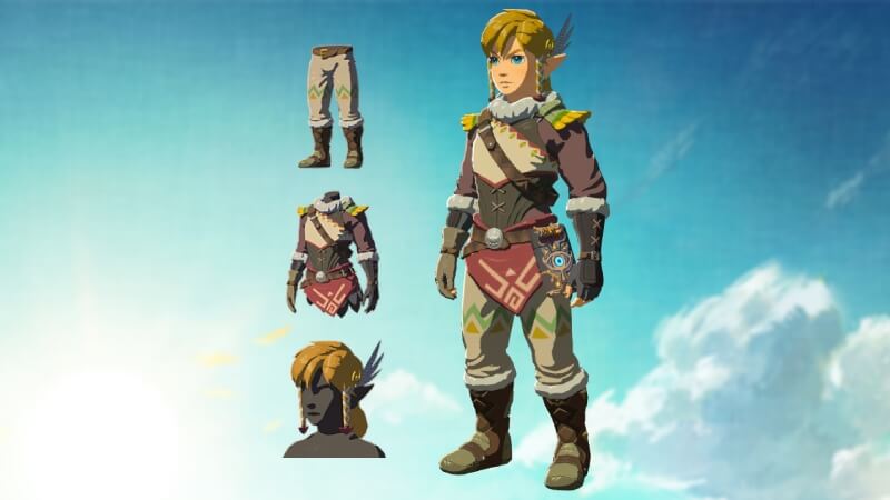 Zelda Tears of the Kingdom Armor Set Snowquill