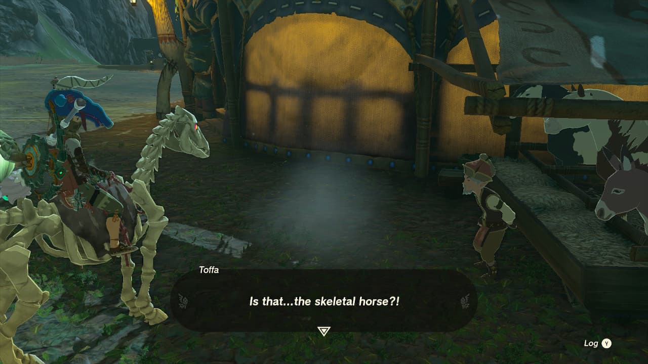 Horse Guard's Request in Zelda Tears of the Kingdom