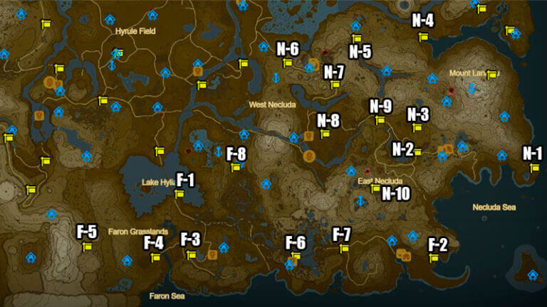 All Addison Locations in Zelda Tears of the Kingdom