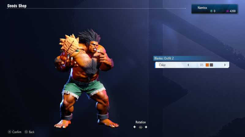 Blanka Outfit 2 color 05