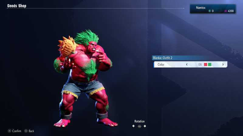 Blanka Outfit 2 color 08