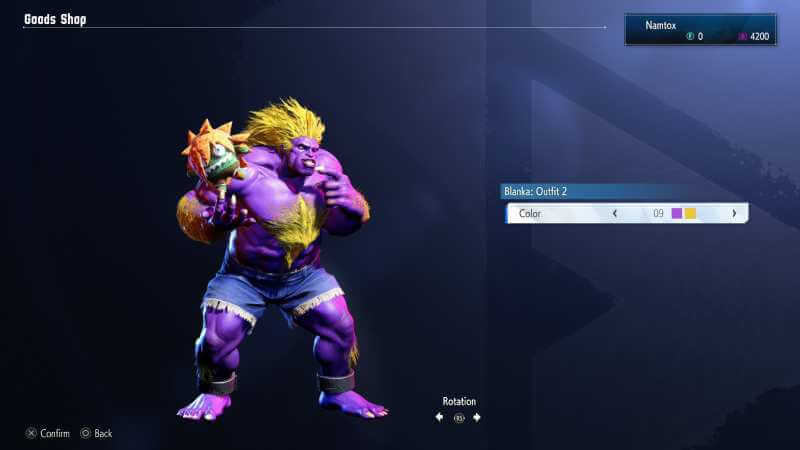 Blanka Outfit 2 color 09