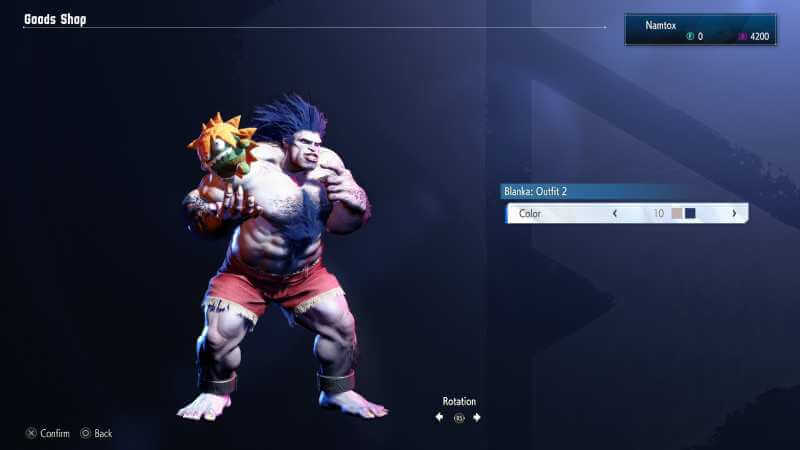 Blanka Outfit 2 color 10