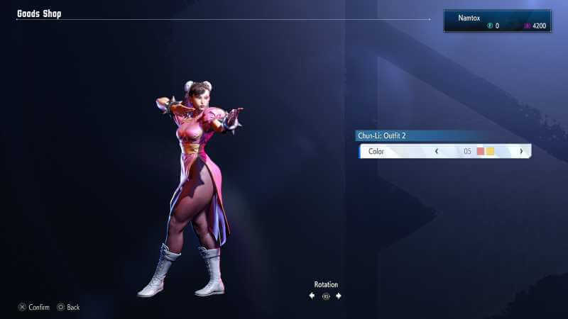 Chunli Outfit 2 color 05