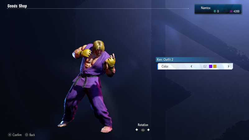Ken Street Fighter 6 Outfit 2 color 02