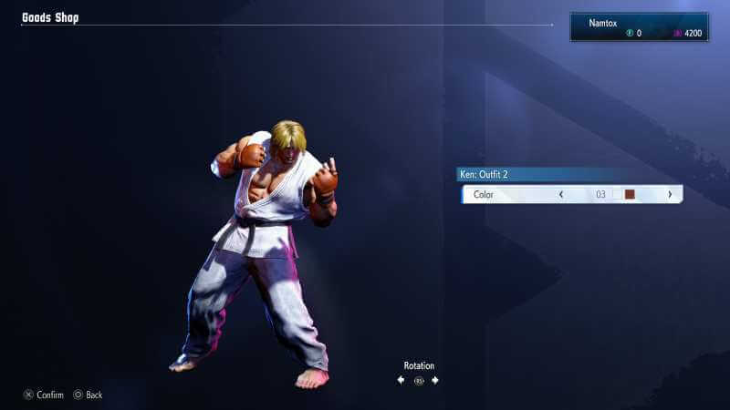 Ken Street Fighter 6 Outfit 2 color 03