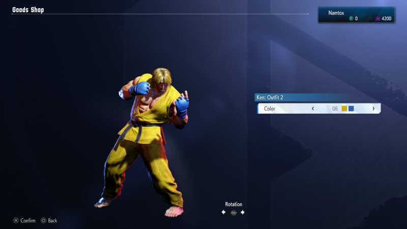 Ken Street Fighter 6 Outfit 2 color 08