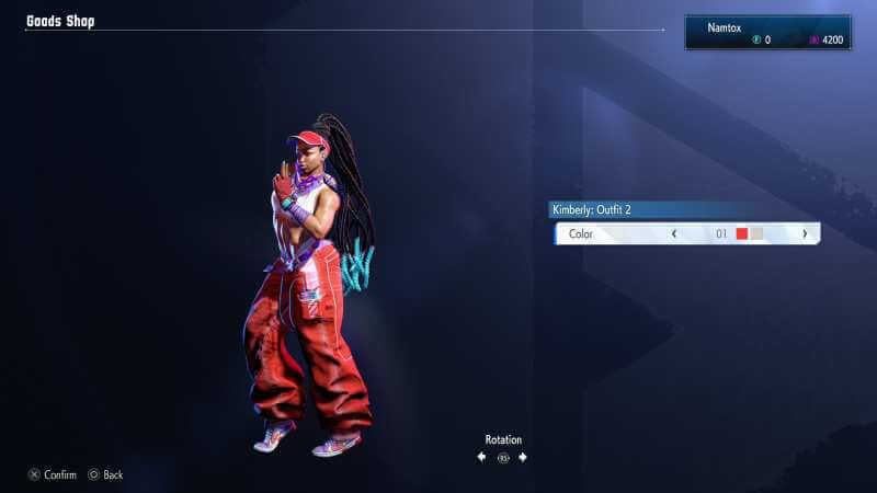 Kimberley Street Fighter 6 Outfit 2 color 01