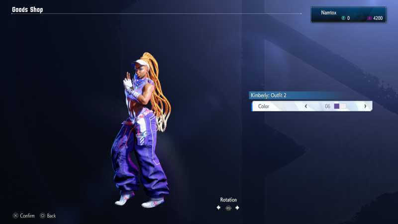 Kimberley Street Fighter 6 Outfit 2 color 06