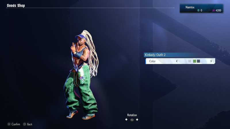 Kimberley Street Fighter 6 Outfit 2 color 10