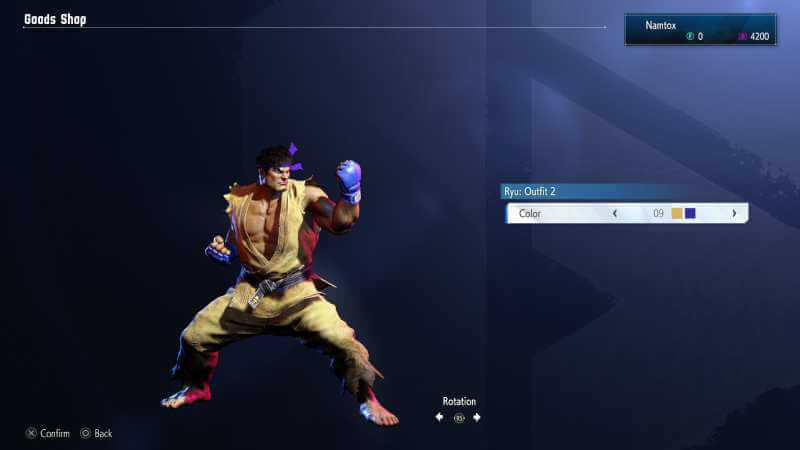 Ryu Street Fighter 6 Outfit 2 color 09