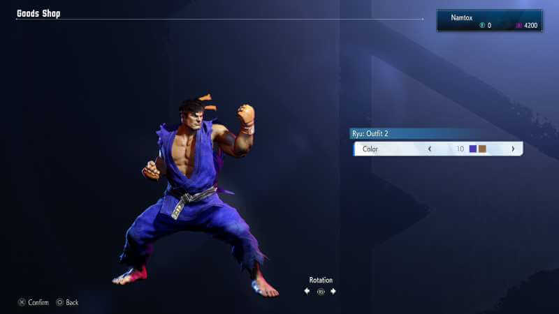Ryu Street Fighter 6 Outfit 2 color 10
