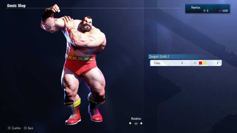 Zangief Street Fighter 6 Outfit 2 color 01