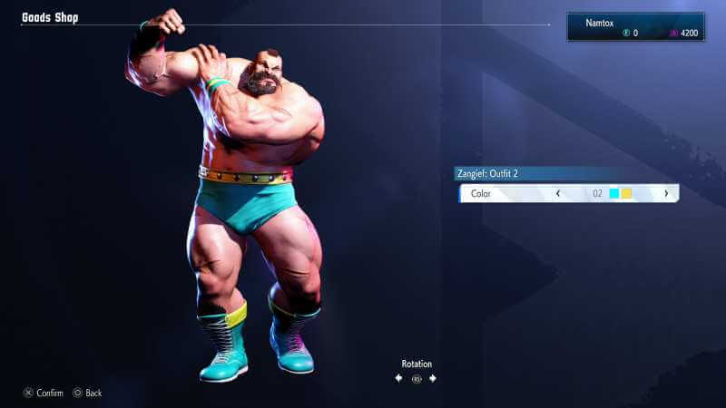 Zangief Street Fighter 6 Outfit 2 color 02