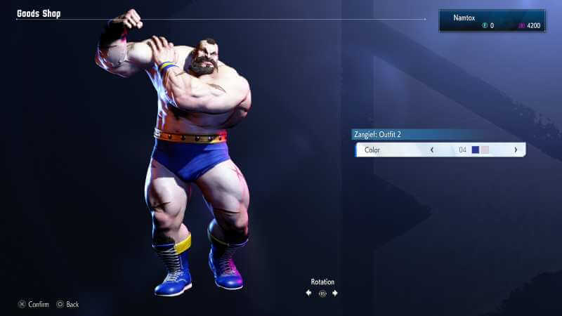Zangief Outfit 2 color 04