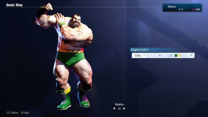 Zangief Outfit 2 color 05
