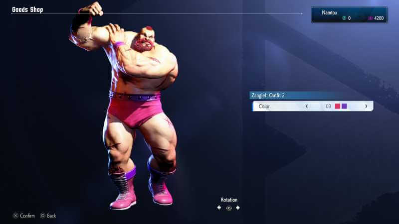 Zangief Outfit 2 color 09