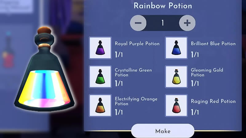 dreamlight valley rainbow potion recipe