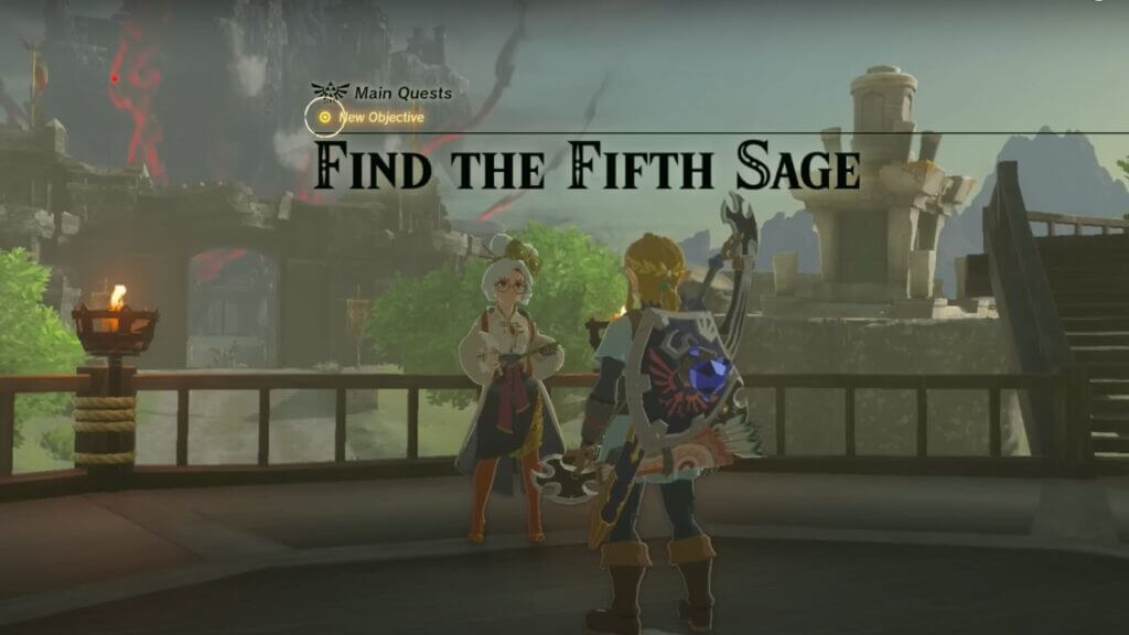 Find the Fifth Sage in Zelda Tears of the Kingdom