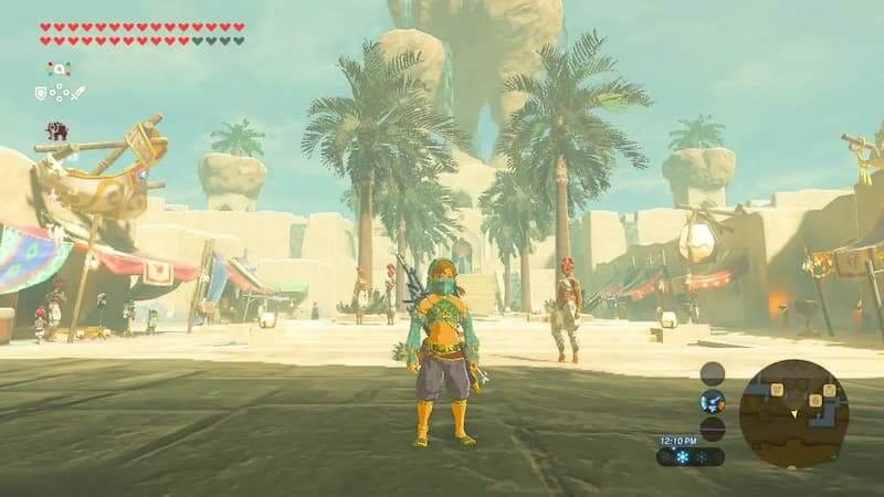 Venturing outside of the town for a few Gerudo Orb locations is necessary for the Mysterious Eighth quest. 