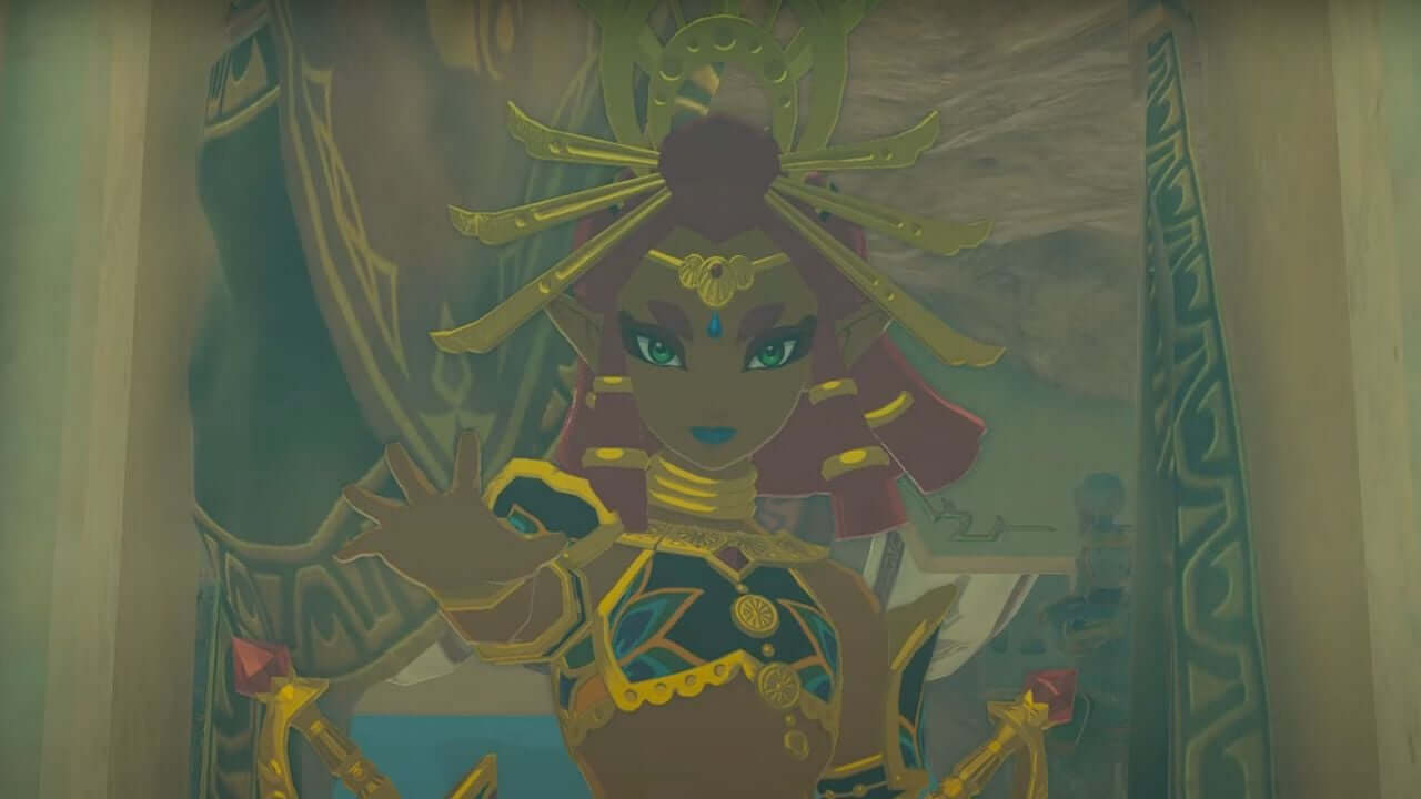 The leader of Gerudo Town, who you meet through subsequent quests there after this one.