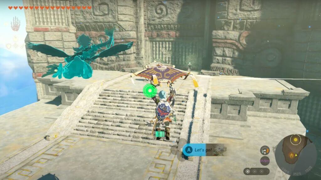 North Lomei Labyrinth in Zelda Tears of the Kingdom