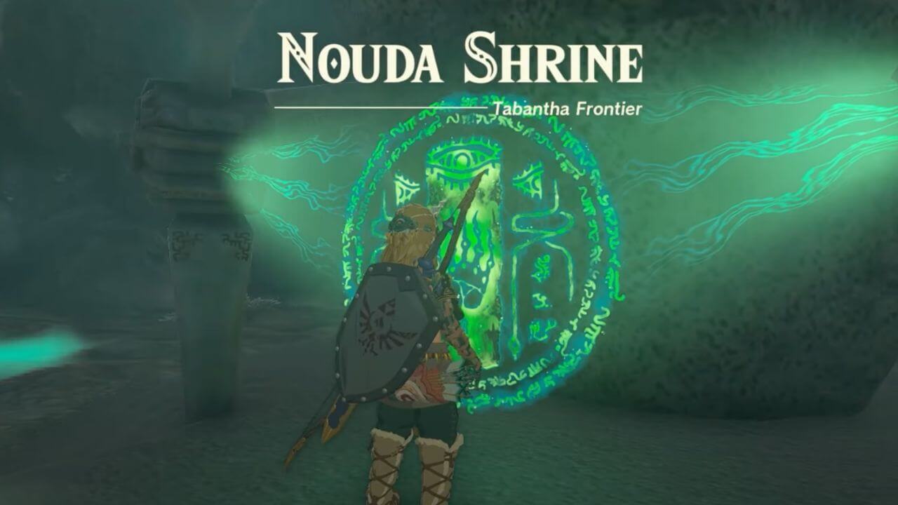 Nouda Shrine in Zelda Tears of the Kingdom
