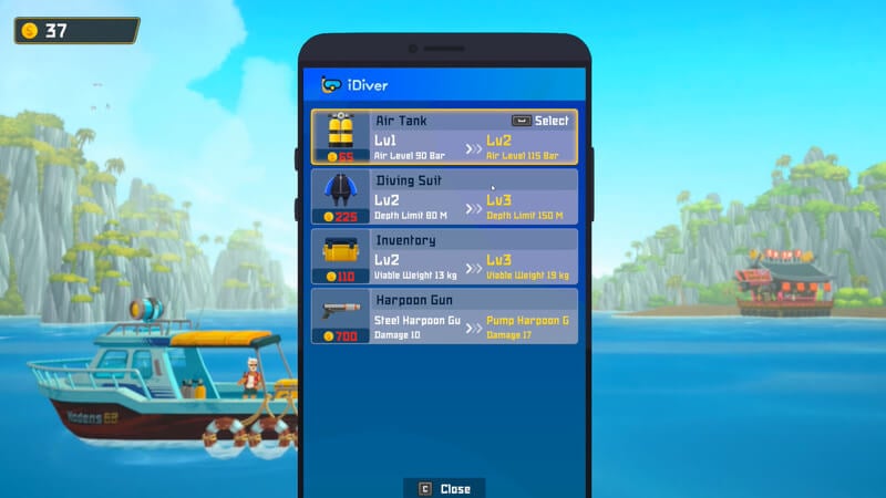 What To Upgrade First in Dave The Diver