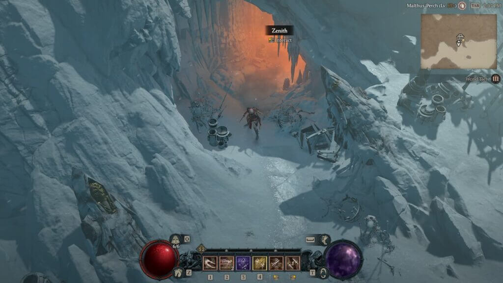 Where To Find The Zenith Dungeon in Diablo 4