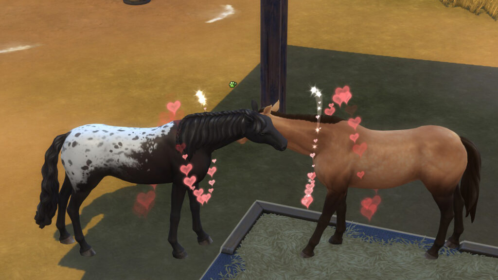 Breeding Horses in The Sims 4