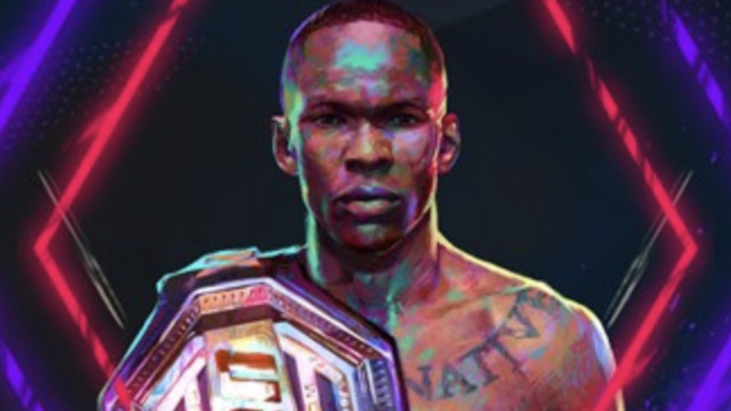 EA Sports UFC 4 Israel Adesanya Artwork