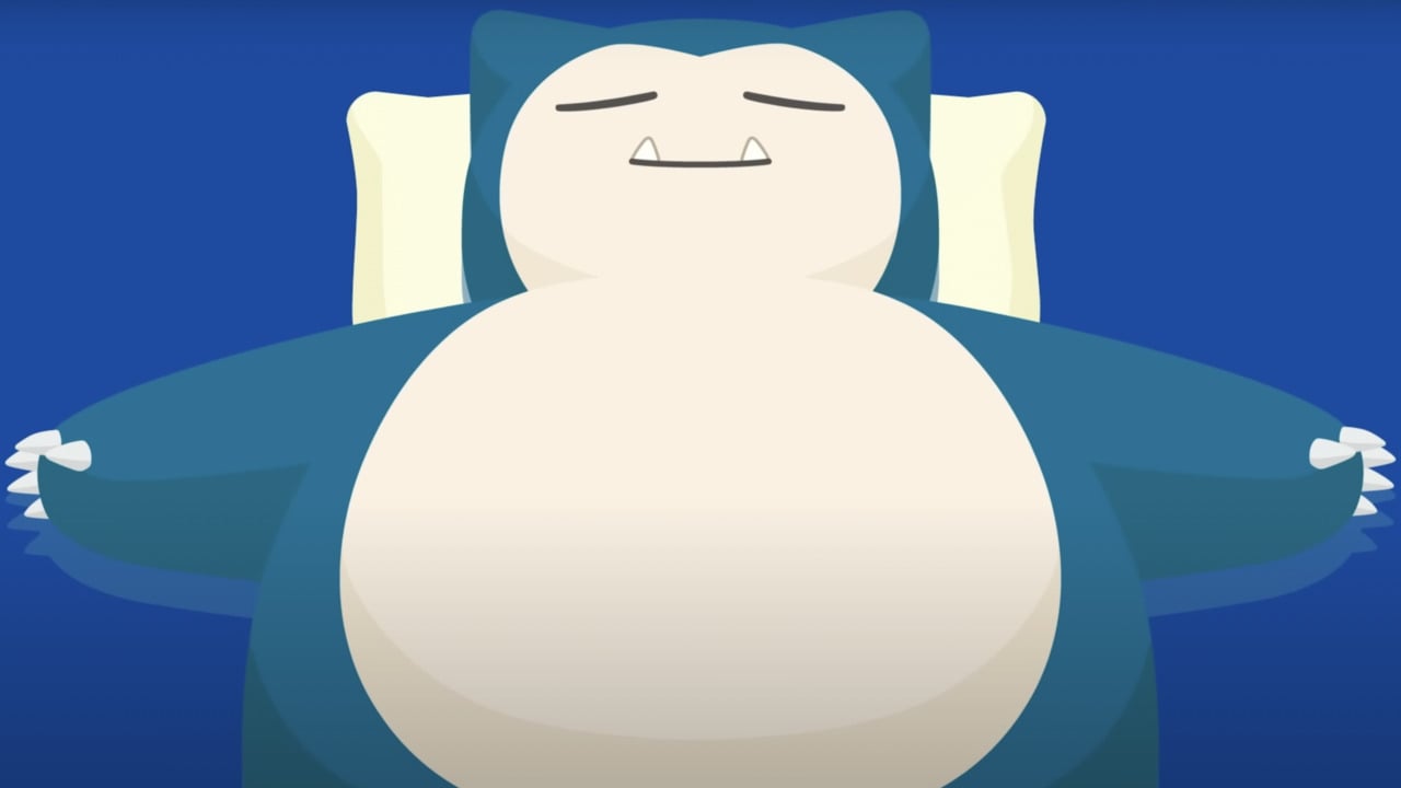 Pokemon Sleep Gameplay Trailer Snorlax
