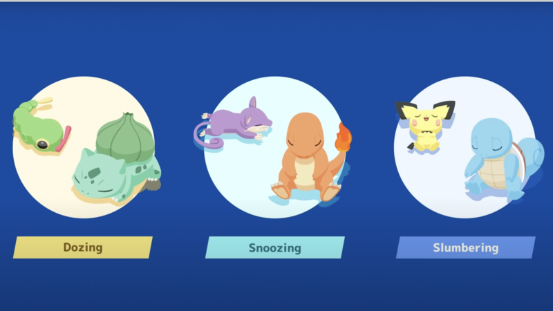 Pokemon Sleep Sleeping Styles