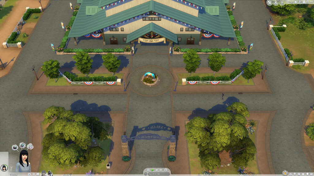 Equestrian Center in The Sims 4